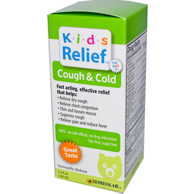 0203869 Kids Relief Cough And Cold For Kids 2 Plus Fruit - 3.4 Fl Oz