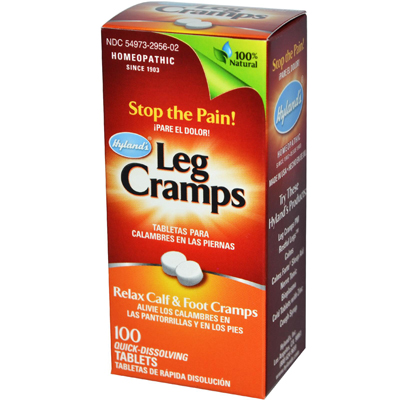 Hylands Homeopathic 0322420 Leg Cramps - 100 Quick Disolving Tablets