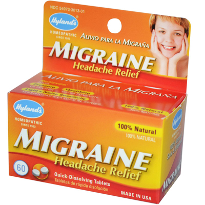 Hylands Homeopathic 0230516 Migraine Headache Relief - 60 Tablets