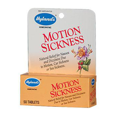 Hylands Homeopathic 0392126 Motion Sickness - 50 Tablets