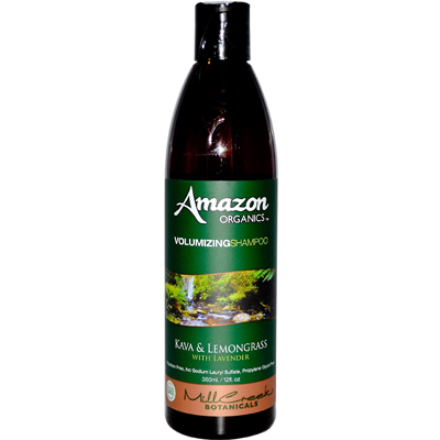 0254078 Amazon Organics Volumizing Shampoo Lavender And Lemongrass - 12 Fl Oz