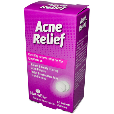 Natra-bio 0737759 Acne Relief - 60 Tablets