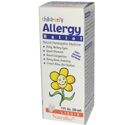 Natra-bio 0897199 Childrens Allergy Relief - 1 Fl Oz