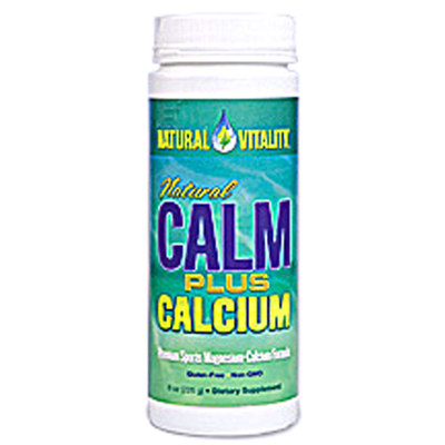 0821710 Natural Magnesium Calm Plus Calcium - 8 Oz