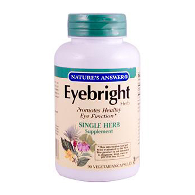 Natures Answer 0123810 Eyebright Herb - 90 Vegetarian Capsules