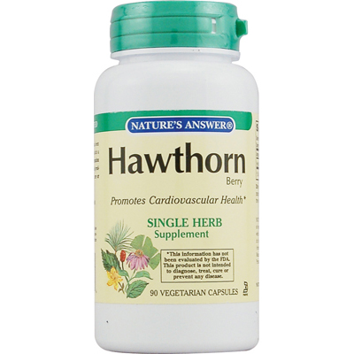 Natures Answer 0123943 Hawthorn Berry - 90 Vegetarian Capsules