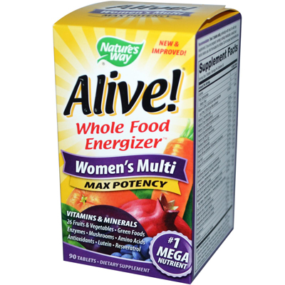 0957282 Alive Womens Multi - 90 Tablets