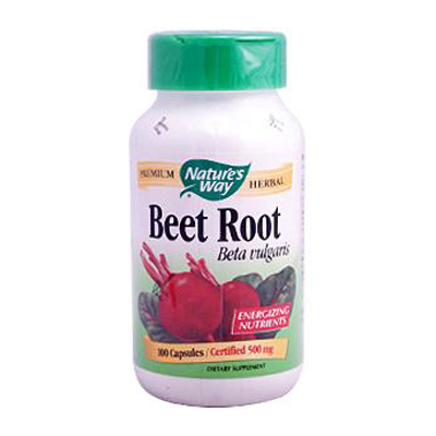 0371609 Beet Root Beta Vulgaris - 100 Capsules