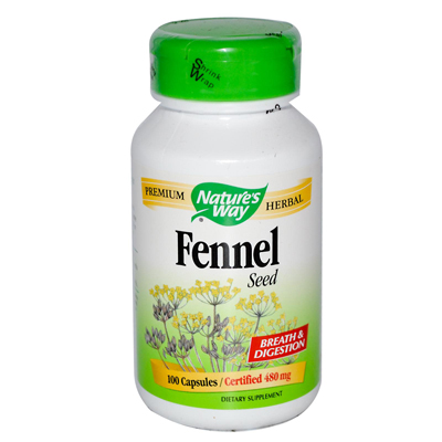 0391706 Fennel Seed - 100 Capsules