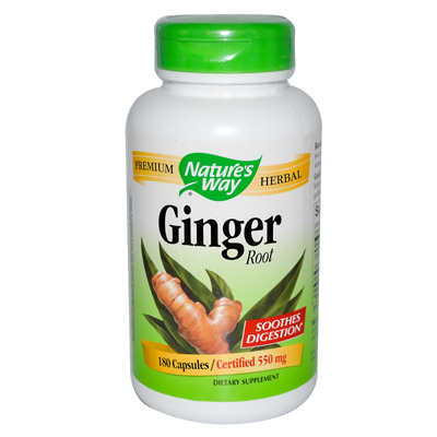 0205229 Ginger Root - 180 Capsules