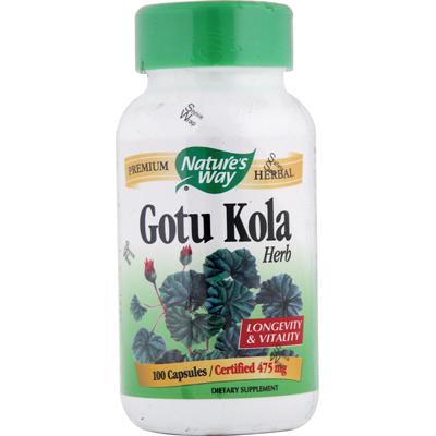 0392902 Gotu Kola Herb - 100 Capsules