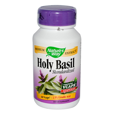 0784215 Holy Basil Standardized - 60 Vegetarian Capsules