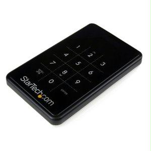 STARTECH S2510BU3PW 2.5IN ENCRYPTED HARD DRIVE ENCLOSURE - PORTABLE EXTERNAL HDD ENCLOSURE SATA TO U
