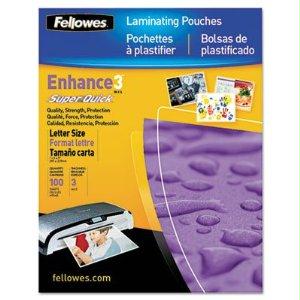 Fellowes 5245801 Laminating Pouch Letter 11.5in X 9in Landscape 3mil 100pk