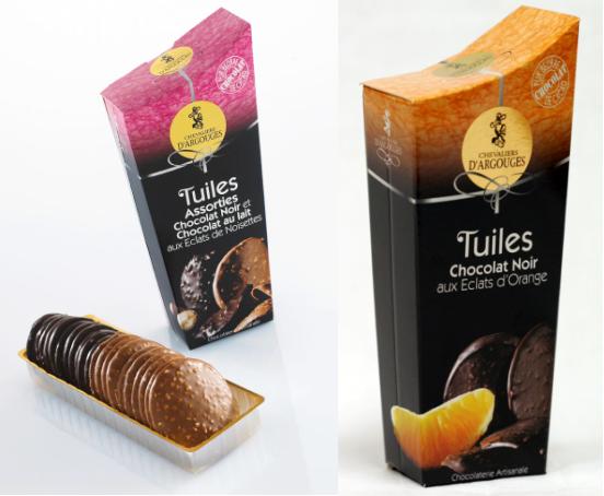 UPC 854961002012 product image for Chevaliers DArgouges 854961002012 French Tuiles Assortment- Milk- Dark Hazelnut- | upcitemdb.com