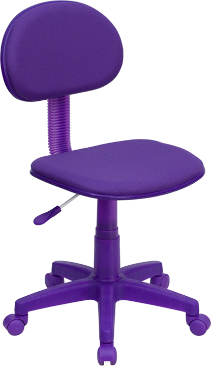 Bt-698-purple-gg Fabric Ergonomic Task Chair - Purple