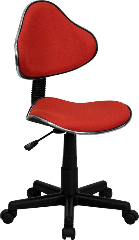 Bt-699-red-gg Red Fabric Ergonomic Task Chair