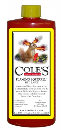 Colesgcfs08 8 Oz Flaming Squirrel