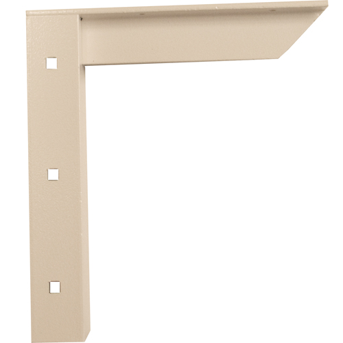 AMC12 W Concealed Shelf Sprt Bracket 12 in. - White AMC12 W Concealed Shelf Sprt Bracket 12 in. - White