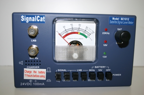 Sc1012 Signalcat Satellite Signal Level Meter With 22khz