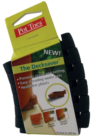 Plantstand Pt06-blcs 6 Pack Clip Strip Black Pot Toes - Pack Of 6