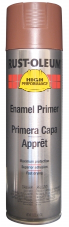 Rustoleum V2169-838 15 Oz Red Primer Professional High Performance Enamel Spray - Pack Of 6