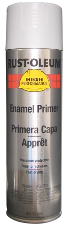 Rustoleum V2182-838 15 Oz Gray Primer Professional High Performance Enamel Spray - Pack Of 6