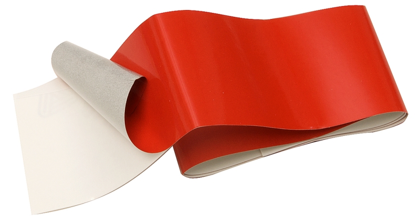Hy-ko Tape-4 2 In. X 24 In. Red Reflective Safety Tape - Pack Of 5