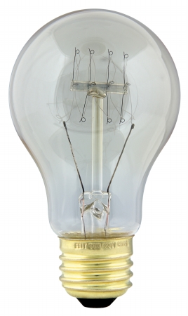 Bp60at19-rp 60 Watt A19 Vintage Style Incandescent Light Bulb