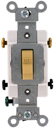 Leviton Mfg S03-cs220-2is 20 Amp Ivory Commercial Grade Ac Quiet Switch Toggle
