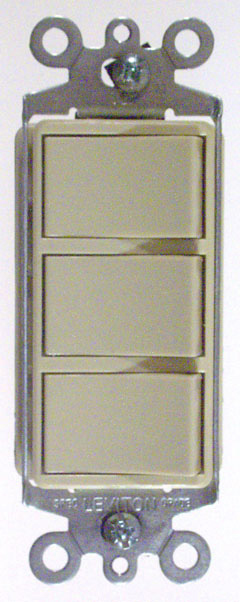 Leviton Mfg S02-01755-00w White Commercial Grade Decora Ac Combination Switch Ro