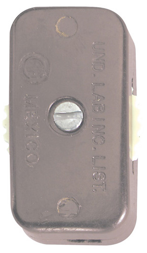Leviton Mfg C24-00423-3kw White Miniature Cord Switch