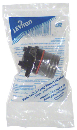 Leviton Mfg C20-07080-00m Push Button Lamp Socket