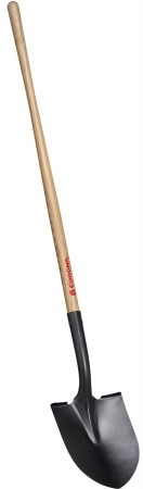 Ss26000 16 Gauge Steel Round Point Shovel With 48 In. Wood Handle