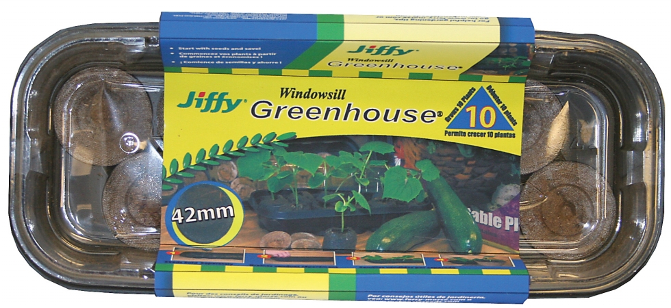 Ferry Morse-jiffy J410 10 Cell Windowsill Greenhouse