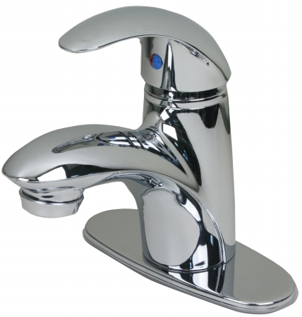 Uf34120 Single Handle Chrome Lavatory Faucet With Pop-up Drain