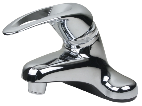 Uf08031 Single Handle Chrome Non-metallic Series Lavatory Faucet