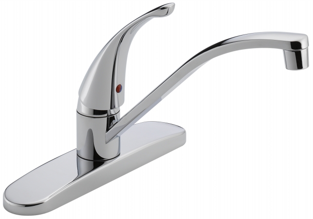 Delta Faucet P188200lf Chrome Single Handle Kitchen Faucet