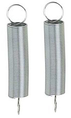 C-157 2 Count 3.25 In. Extension Springs .5 In. Od