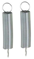 C-259 2 Count 4 In. Extension Springs 1.19 In. Od