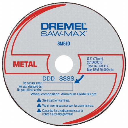 Sm510c 3 In. Metal Cut-off Wheel