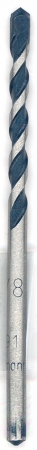 -rotozip-skil Hcbg01t .13 In. X 3 In. Bluegranite Industrial Hammer Drill Bits