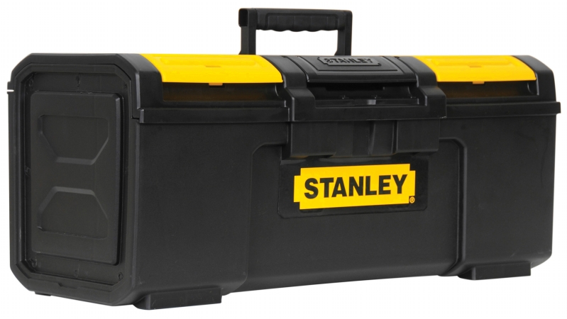Hand Tools Stst24410 24 In. Black & Yellow Auto Latch Tool Box