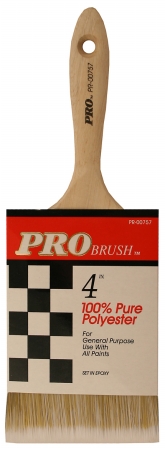 Pr00757 4 In. Pro Brush Polyester Paint Brush