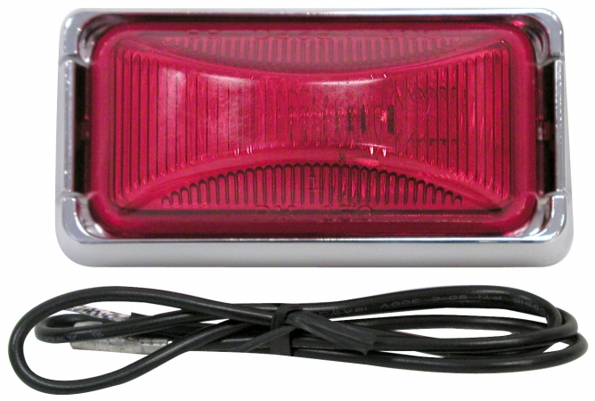 Peterson Mfg. V150kr Red Clearance & Side Marker Light Kit
