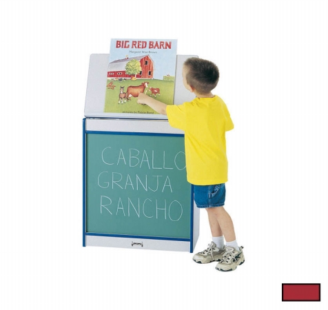 0542jcww008 Big Book Easel - Chalkboard - Red