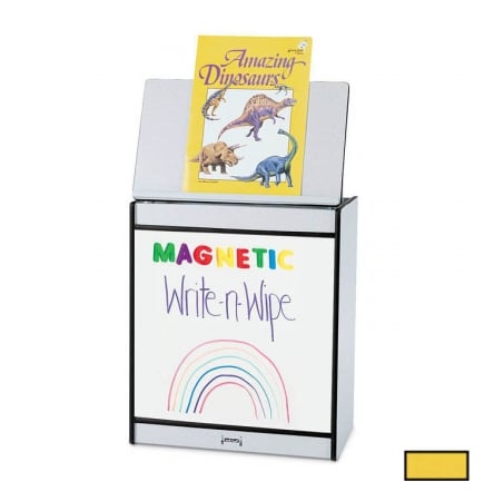 0543jcmg007 Big Book Easel - Magnetic Write-n-wipe - Yellow