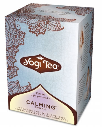Yogi 0671529 Yogi Tea  Organic Calming  Caffeine Free  16 Tea Bags  1.02 oz - 29 g - Case of 6 - 16 Bag