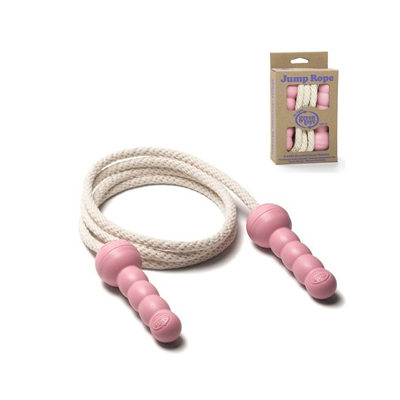 1203389 Jump Rope With Recycled Plastic Handles - Pink