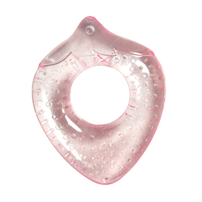 Cool Soothing Teether Pink Strawberry - 1 Ring